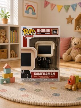 Funko Pop Skibidi Toilet Cameraman #1956 Animation Vinyl Figure